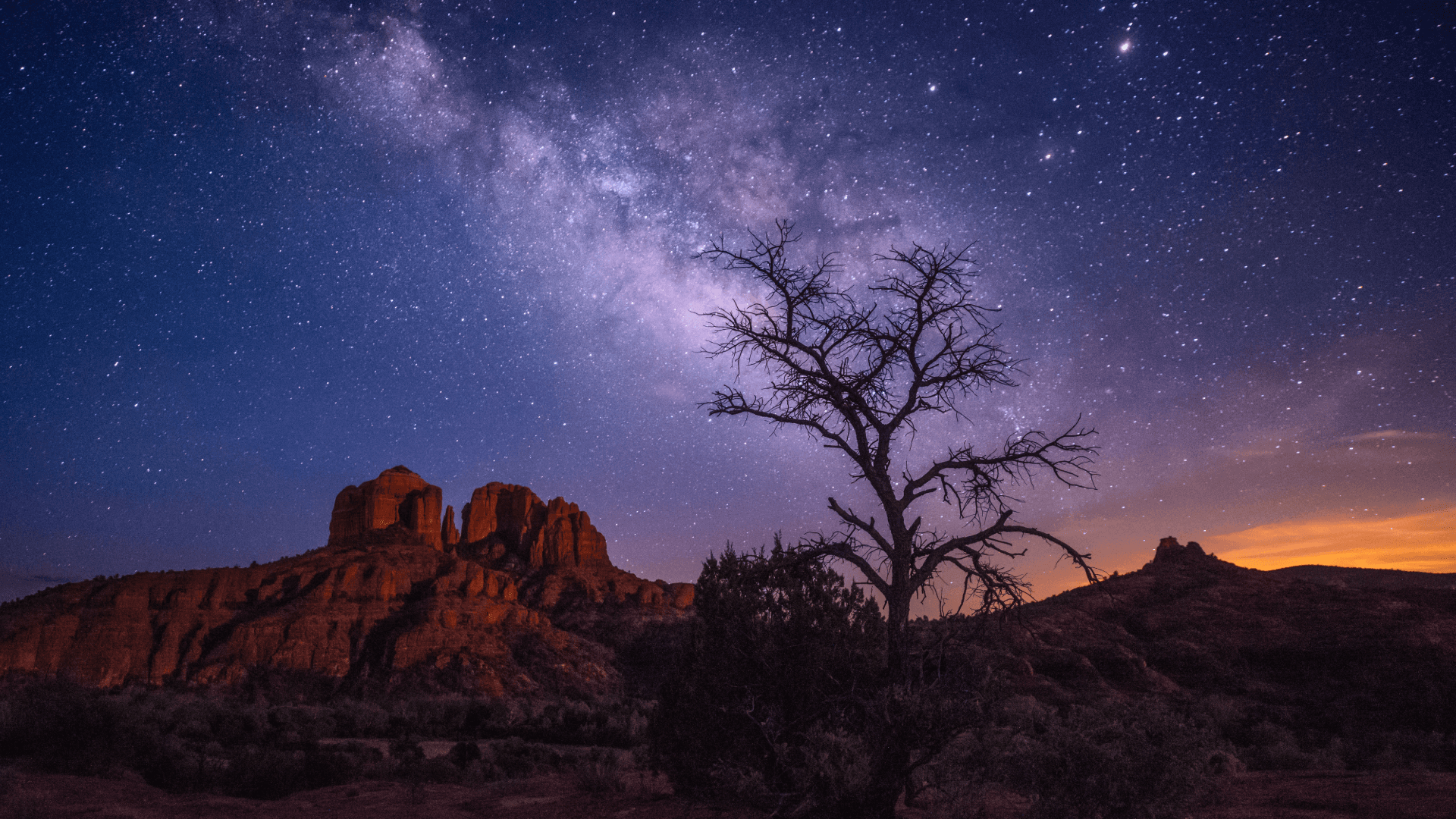Dark Arizona skies